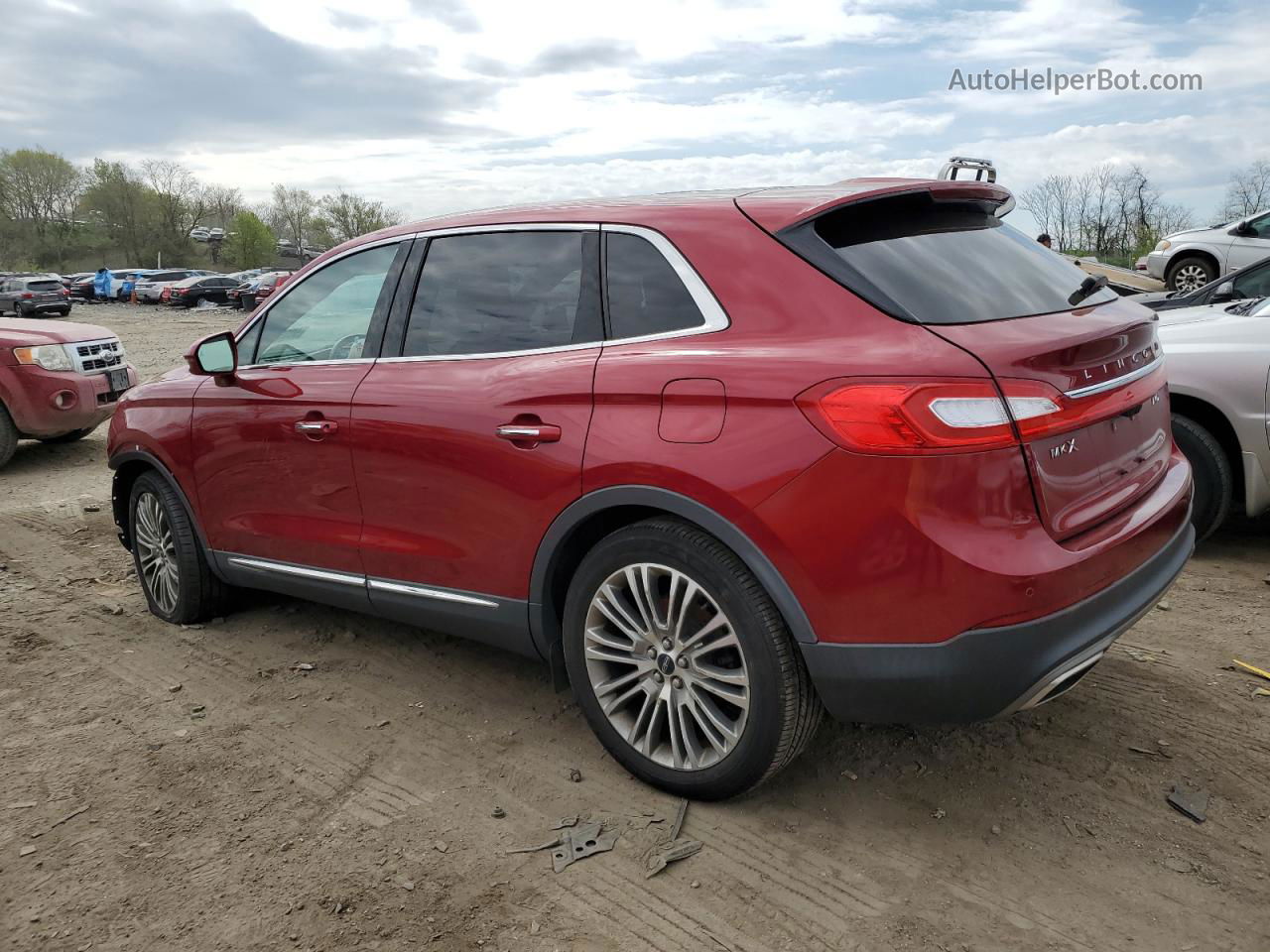 2016 Lincoln Mkx Reserve Red vin: 2LMTJ8LR9GBL61092