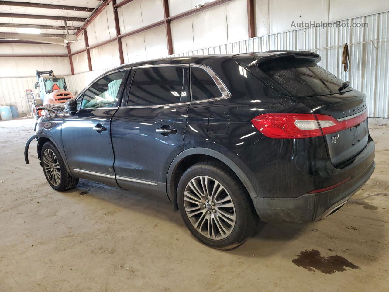 2016 Lincoln Mkx Reserve Black vin: 2LMTJ8LR9GBL75610