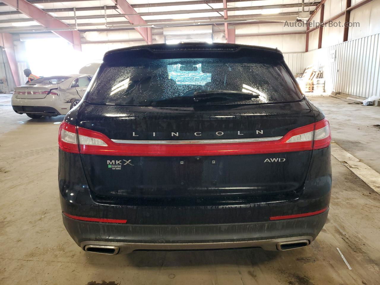 2016 Lincoln Mkx Reserve Black vin: 2LMTJ8LR9GBL75610