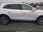 2016 Lincoln Mkx Reserve White vin: 2LMTJ8LR9GBL76319