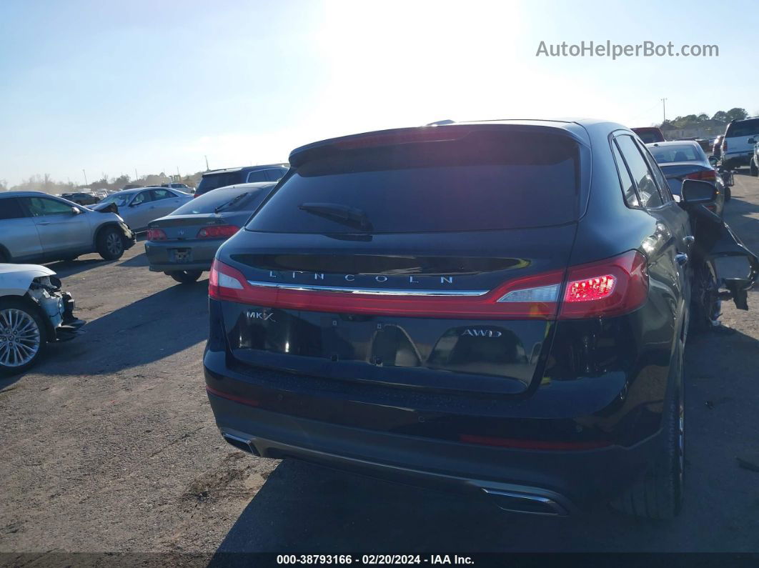 2016 Lincoln Mkx Reserve Black vin: 2LMTJ8LR9GBL82153