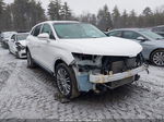 2016 Lincoln Mkx Reserve White vin: 2LMTJ8LRXGBL67693