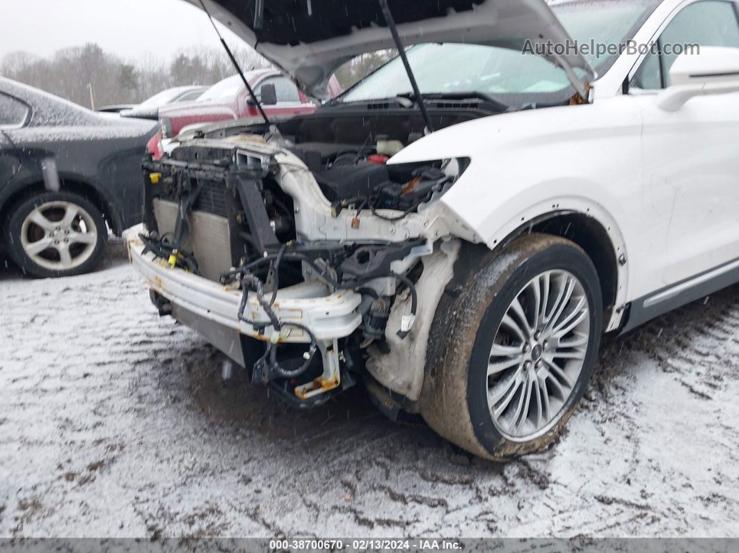 2016 Lincoln Mkx Reserve White vin: 2LMTJ8LRXGBL67693