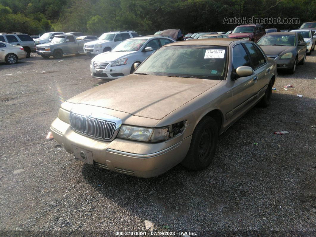 2000 Mercury Grand Marquis Gs Коричневый vin: 2MEFM74W0YX607307