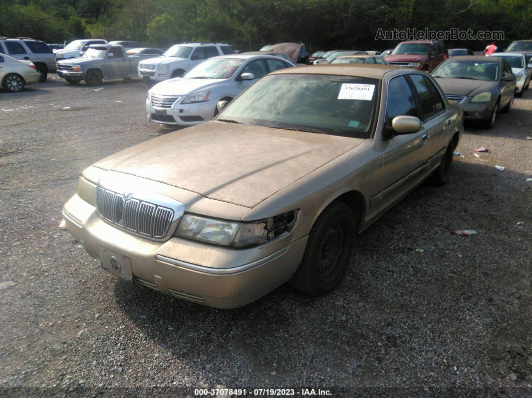 2000 Mercury Grand Marquis Gs Brown vin: 2MEFM74W0YX607307