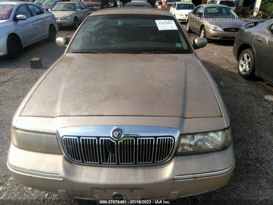 2000 Mercury Grand Marquis Gs Brown vin: 2MEFM74W0YX607307