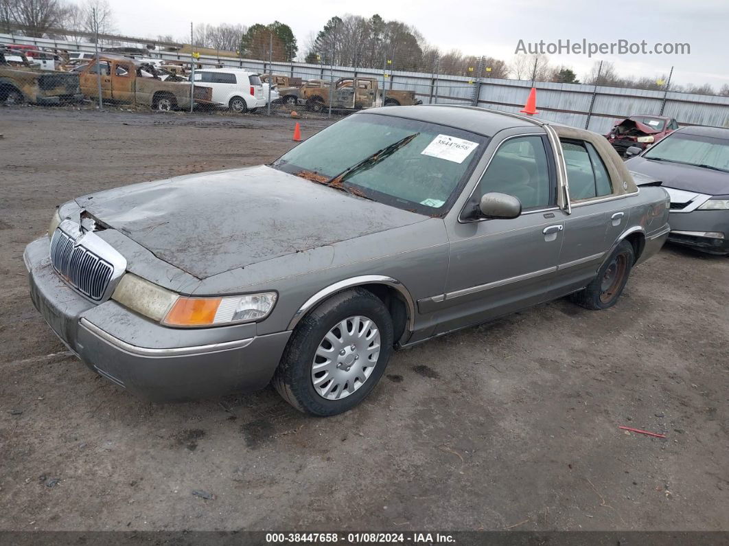 2000 Mercury Grand Marquis Gs Gray vin: 2MEFM74W0YX697851