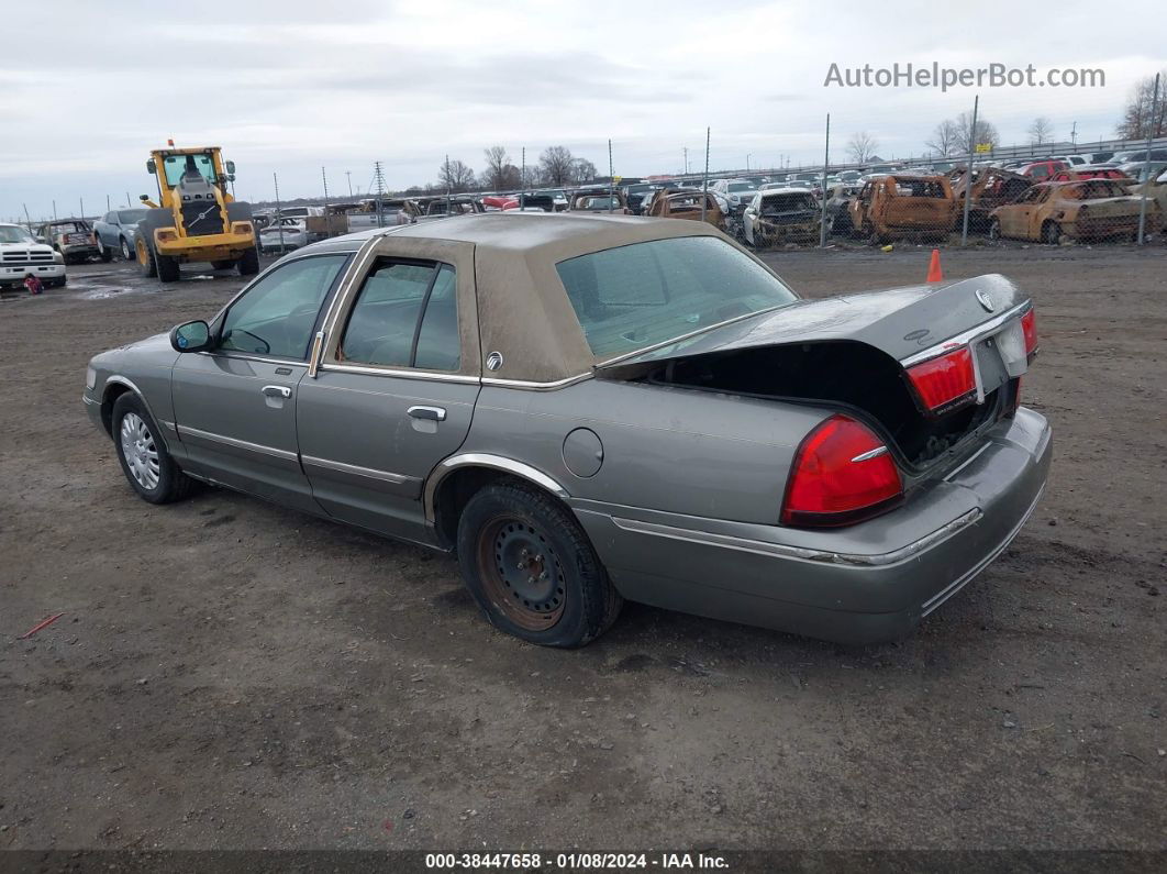 2000 Mercury Grand Marquis Gs Gray vin: 2MEFM74W0YX697851