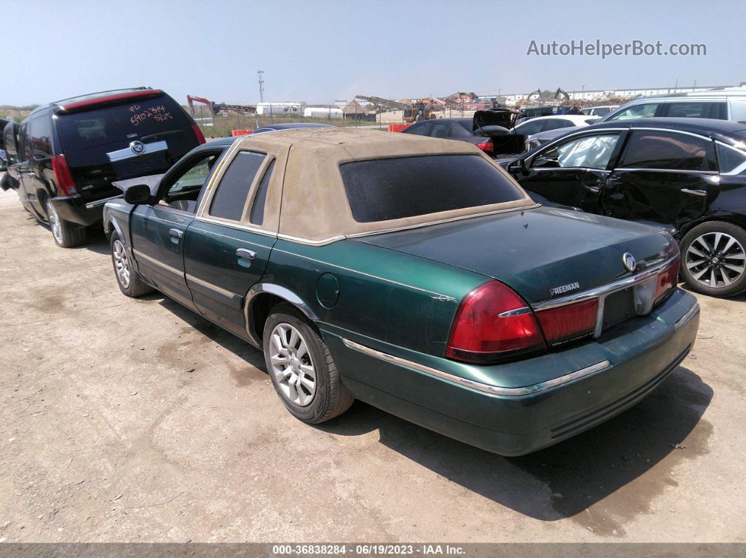 2000 Mercury Grand Marquis Gs Green vin: 2MEFM74W1YX674692