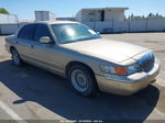 2000 Mercury Grand Marquis Gs Gold vin: 2MEFM74W1YX737354