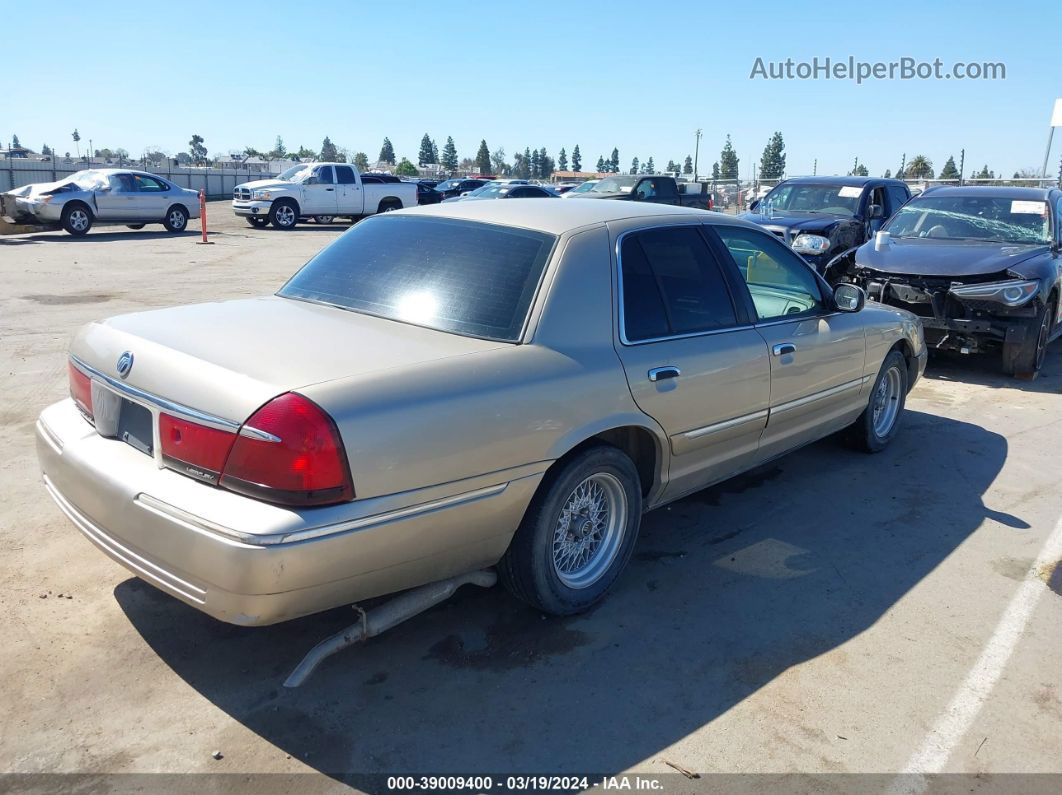 2000 Mercury Grand Marquis Gs Золотой vin: 2MEFM74W1YX737354