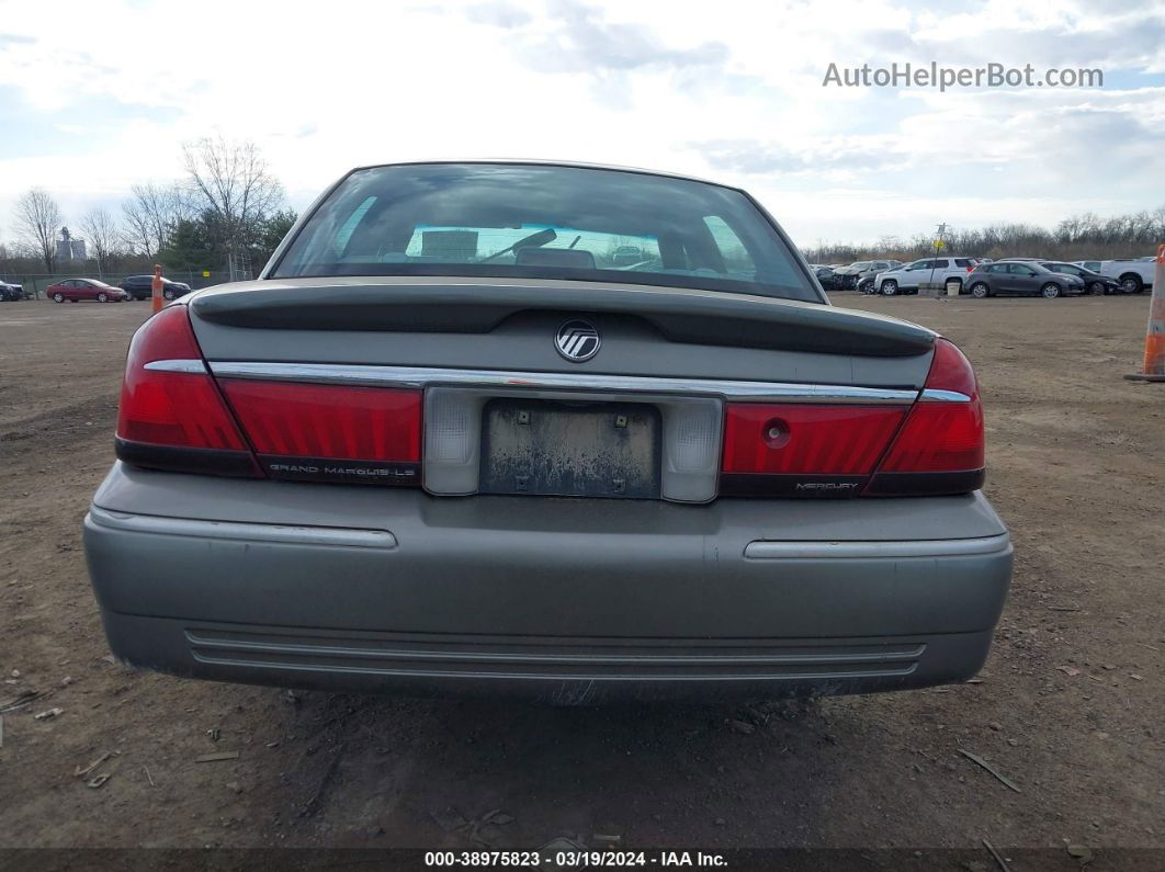 2000 Mercury Grand Marquis Gs Gray vin: 2MEFM74W3YX607883