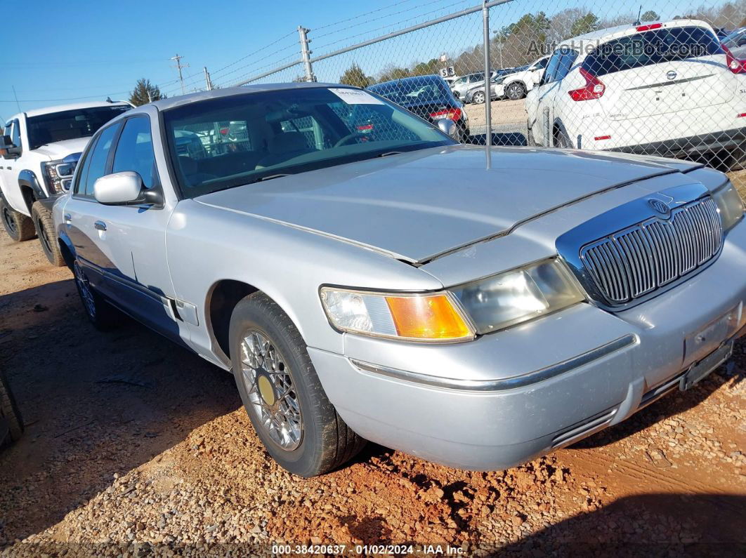 2000 Mercury Grand Marquis Gs Silver vin: 2MEFM74W3YX647042