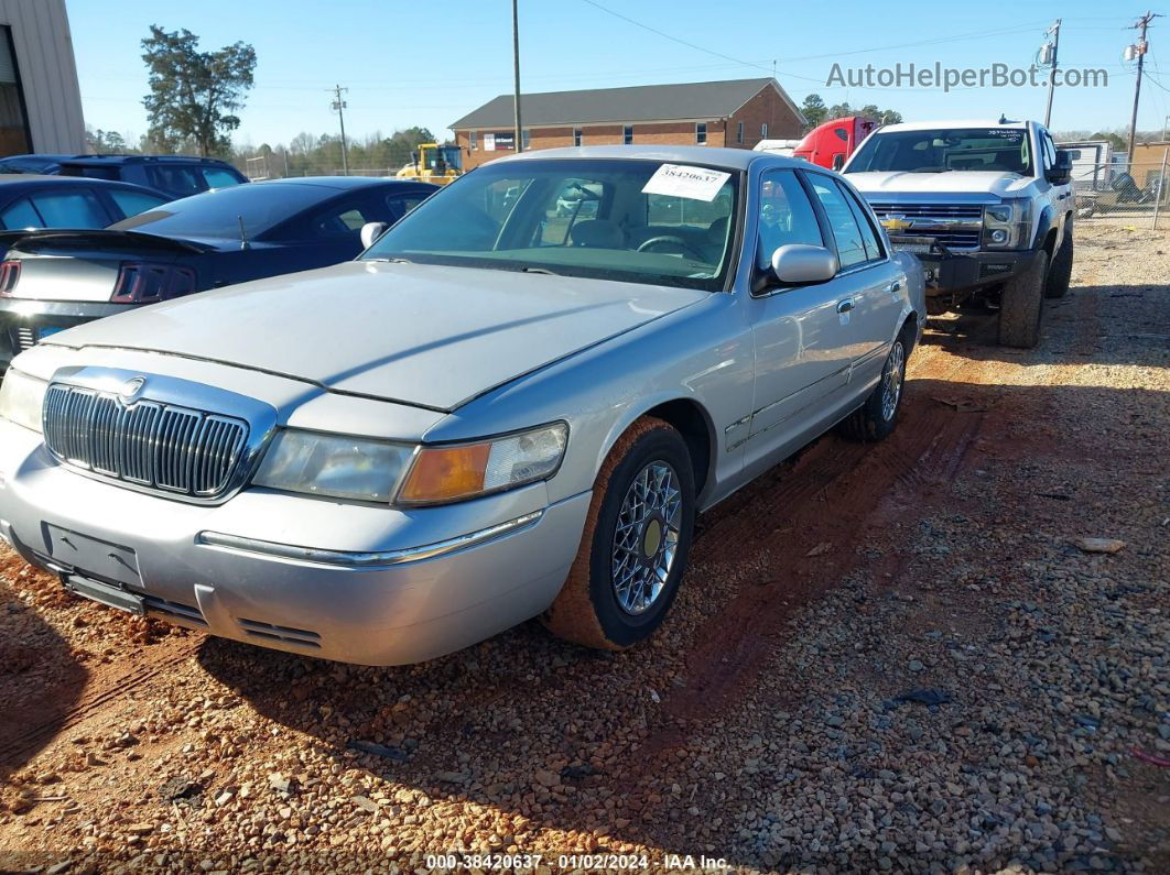 2000 Mercury Grand Marquis Gs Silver vin: 2MEFM74W3YX647042