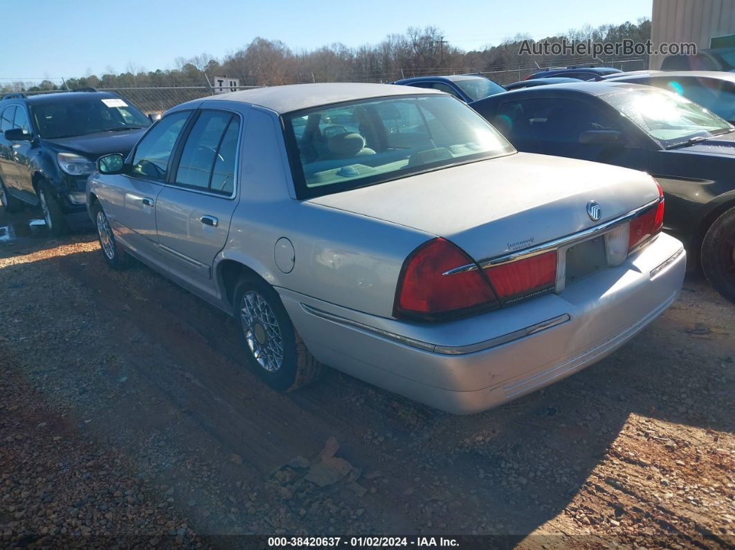 2000 Mercury Grand Marquis Gs Silver vin: 2MEFM74W3YX647042