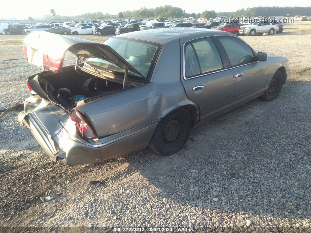 2000 Mercury Grand Marquis Gs Gray vin: 2MEFM74W3YX684379