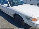 2000 Mercury Grand Marquis Gs White vin: 2MEFM74W4YX600277