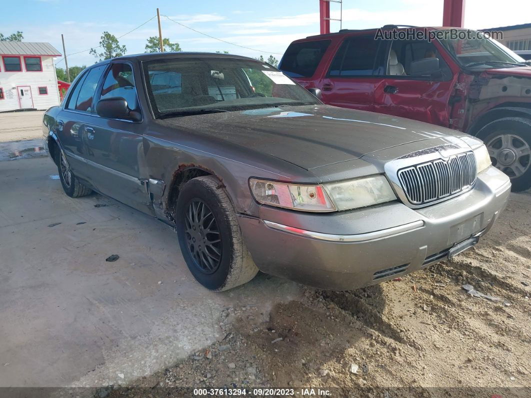 2000 Mercury Grand Marquis Gs Tan vin: 2MEFM74W5YX717429