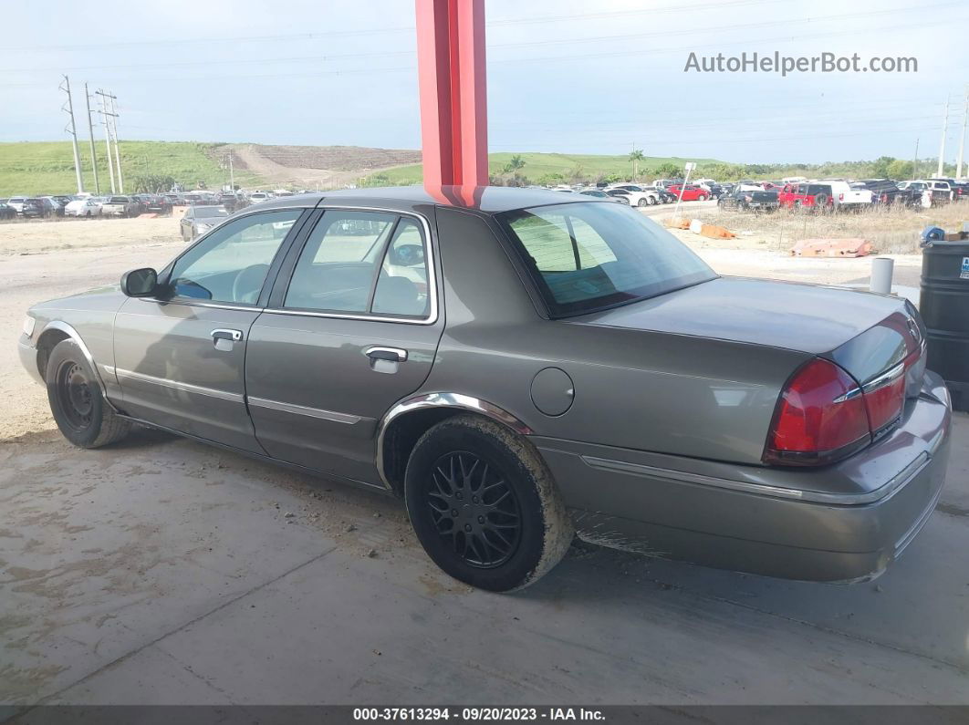 2000 Mercury Grand Marquis Gs Tan vin: 2MEFM74W5YX717429