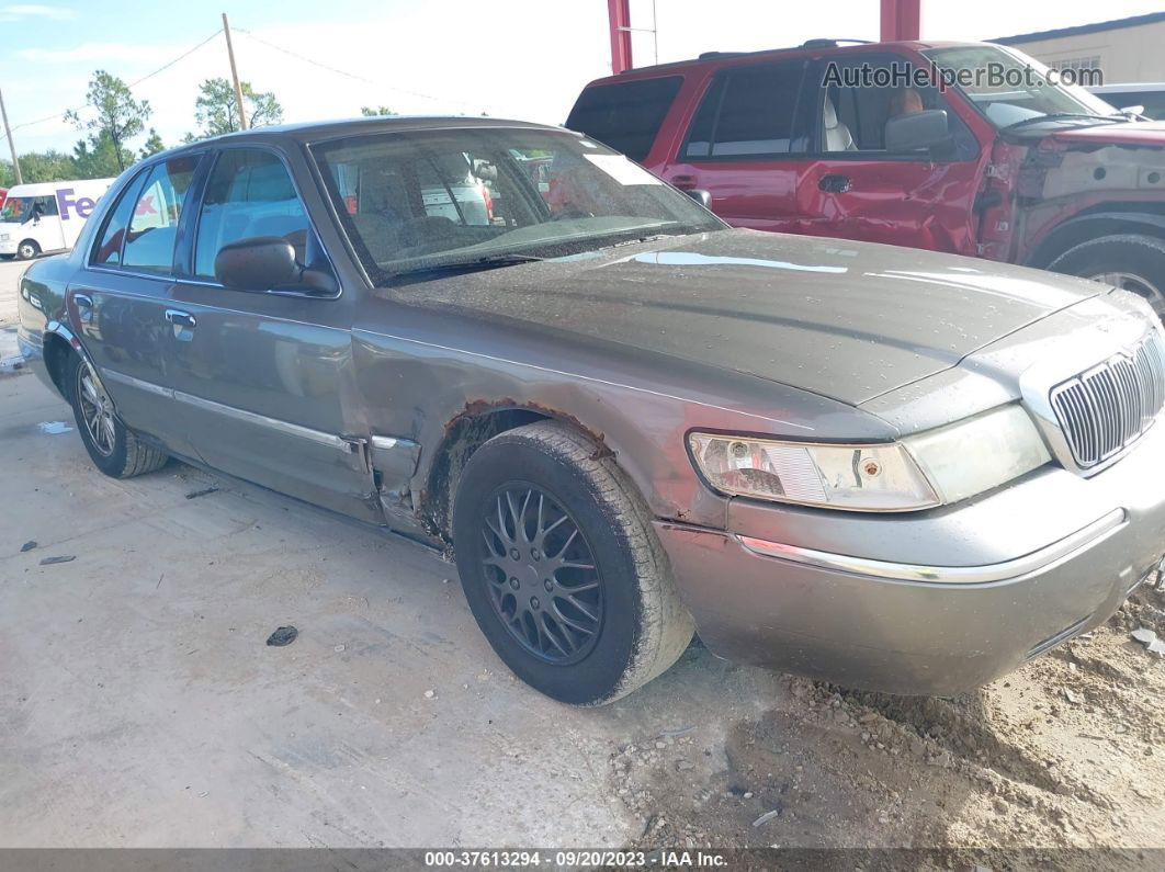 2000 Mercury Grand Marquis Gs Tan vin: 2MEFM74W5YX717429