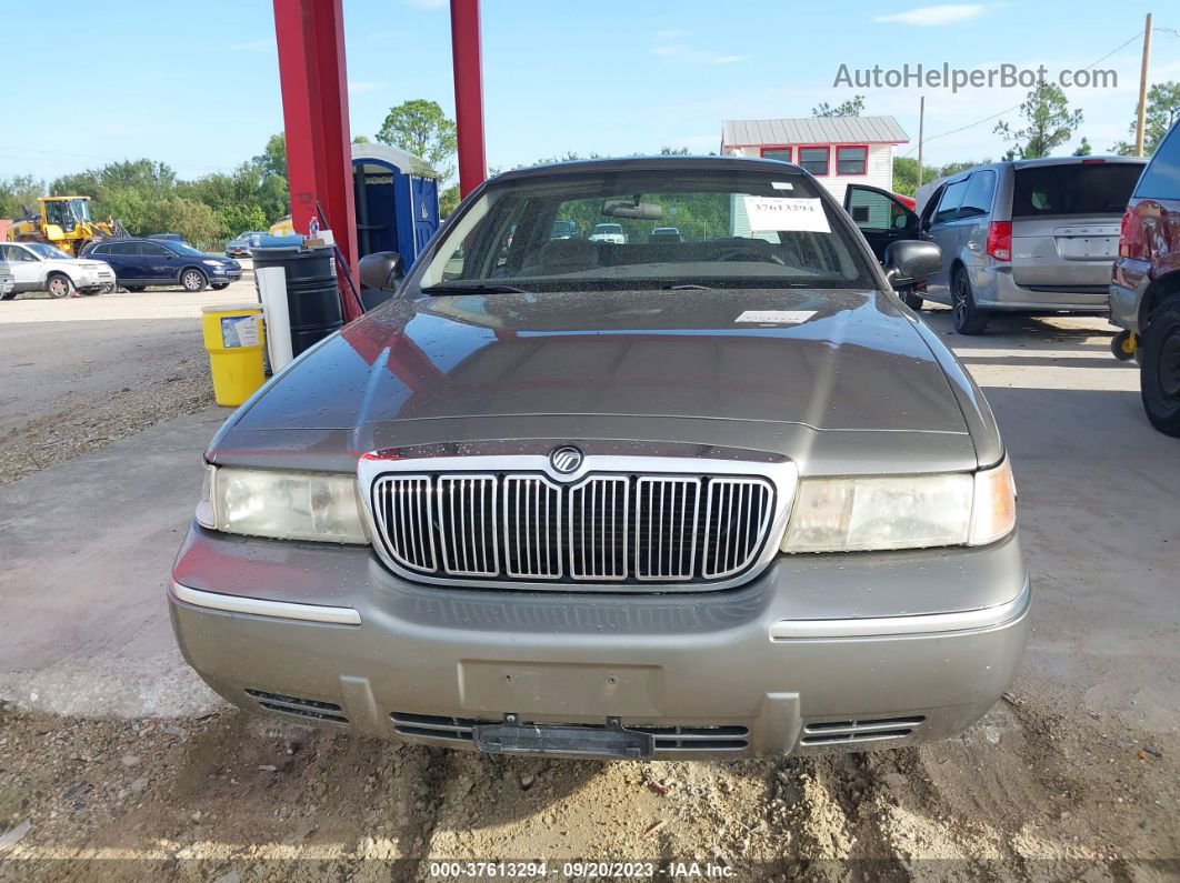 2000 Mercury Grand Marquis Gs Tan vin: 2MEFM74W5YX717429