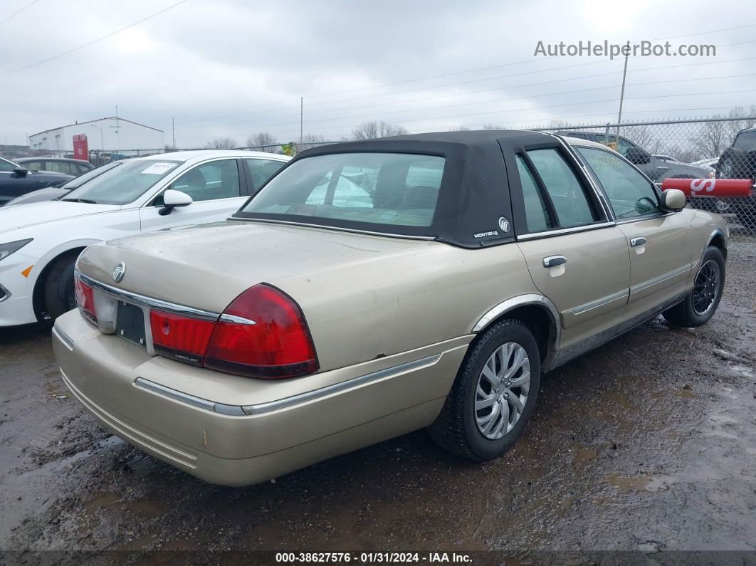 2000 Mercury Grand Marquis Gs Champagne vin: 2MEFM74W6YX603648