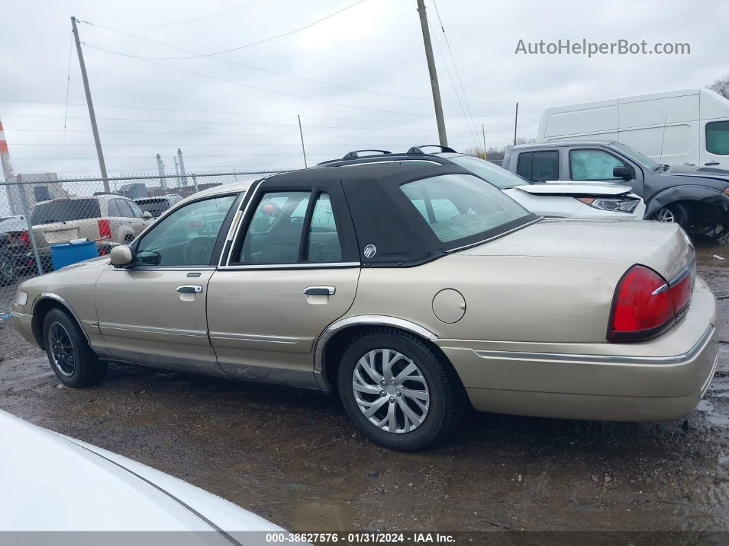 2000 Mercury Grand Marquis Gs Champagne vin: 2MEFM74W6YX603648