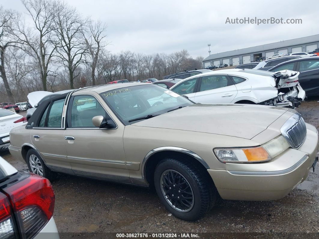 2000 Mercury Grand Marquis Gs Champagne vin: 2MEFM74W6YX603648