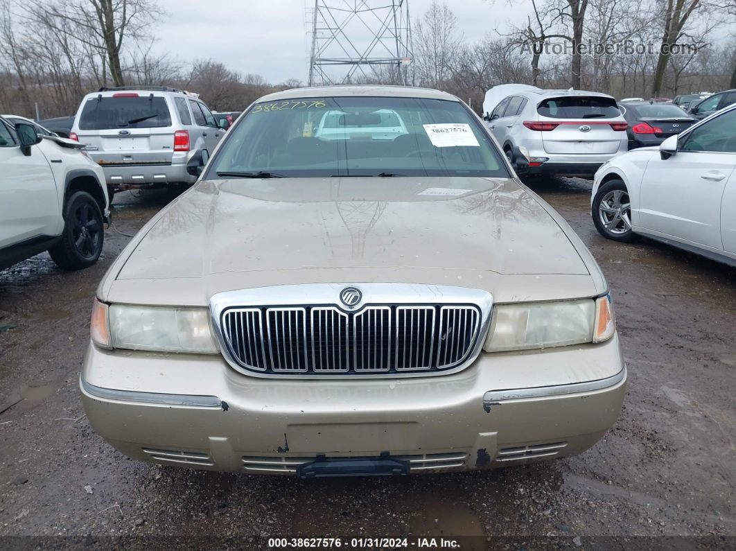 2000 Mercury Grand Marquis Gs Champagne vin: 2MEFM74W6YX603648