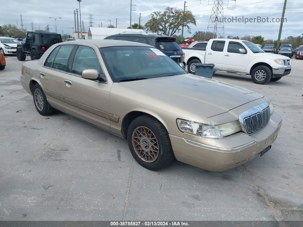 2000 Mercury Grand Marquis Gs Желто-коричневый vin: 2MEFM74W6YX613645