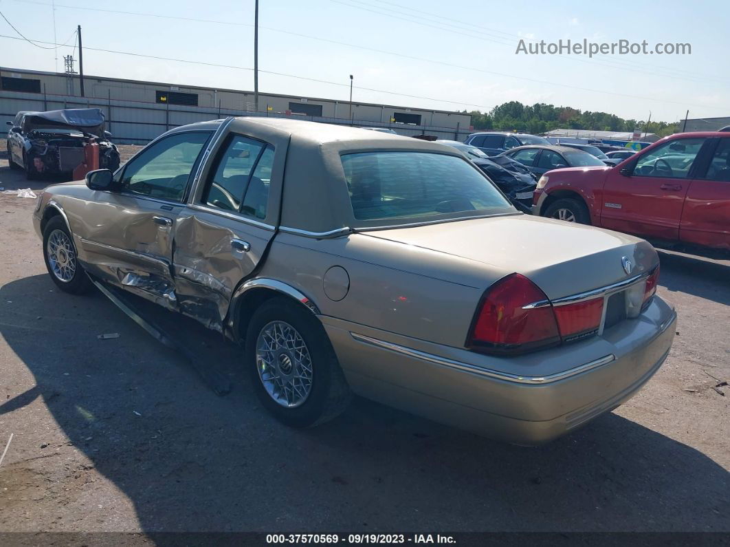 2000 Mercury Grand Marquis Gs Tan vin: 2MEFM74W6YX644930