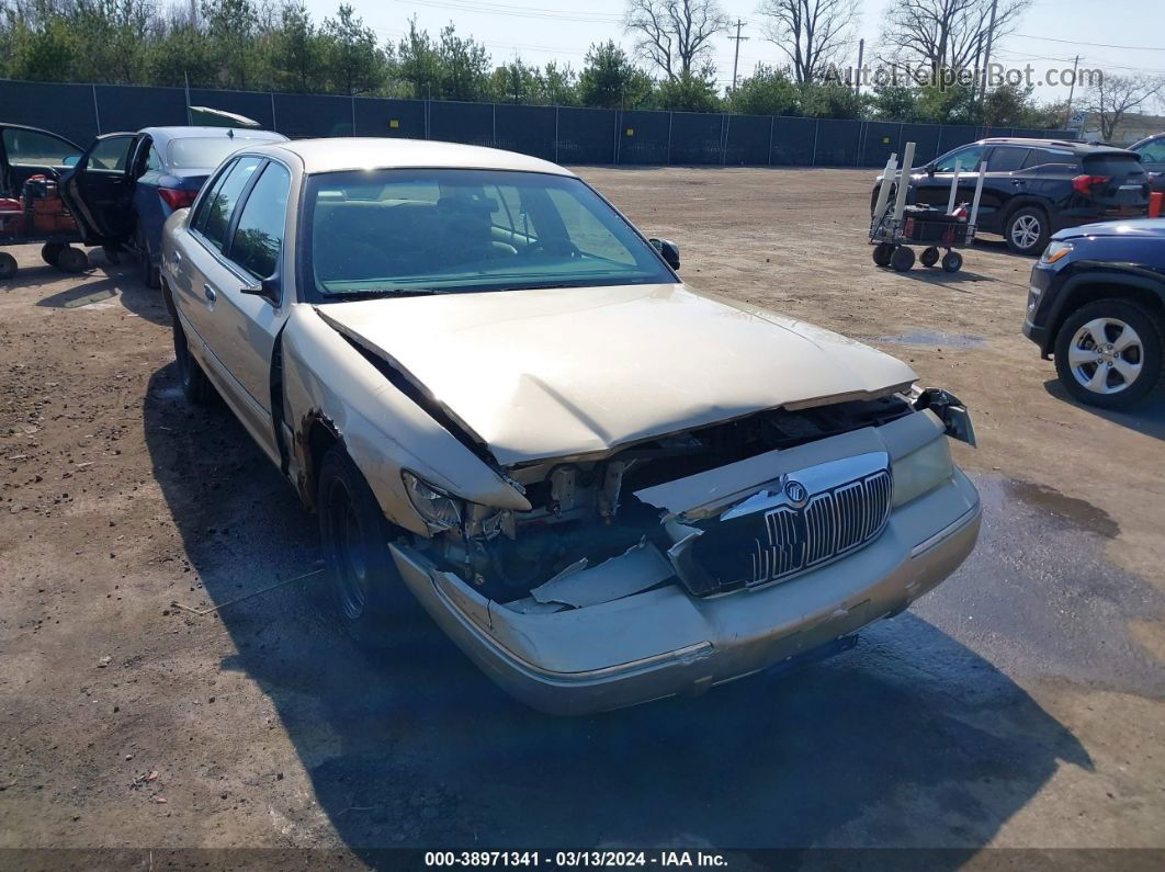 2000 Mercury Grand Marquis Gs Gold vin: 2MEFM74W6YX649464