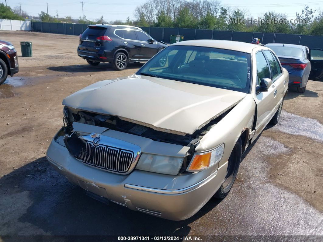 2000 Mercury Grand Marquis Gs Золотой vin: 2MEFM74W6YX649464