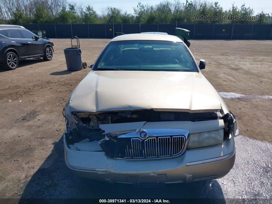 2000 Mercury Grand Marquis Gs Золотой vin: 2MEFM74W6YX649464