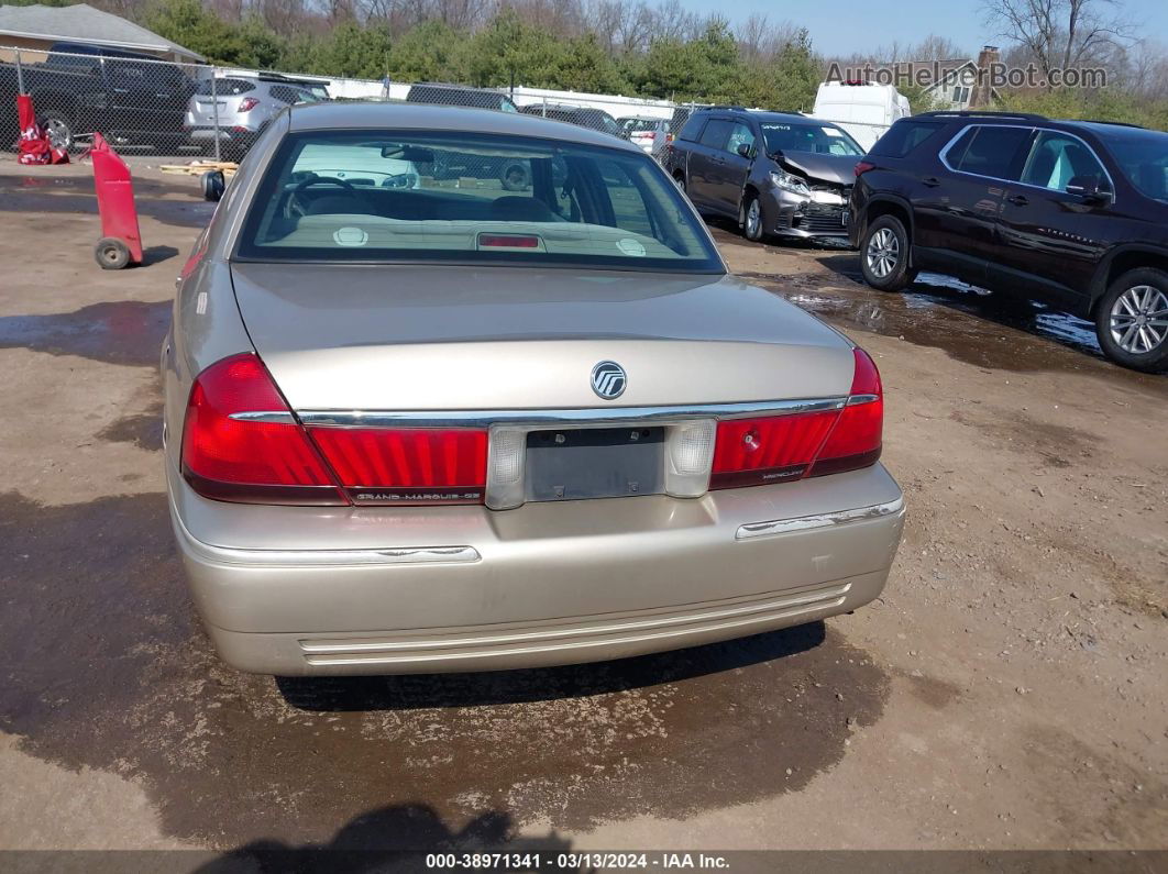 2000 Mercury Grand Marquis Gs Золотой vin: 2MEFM74W6YX649464