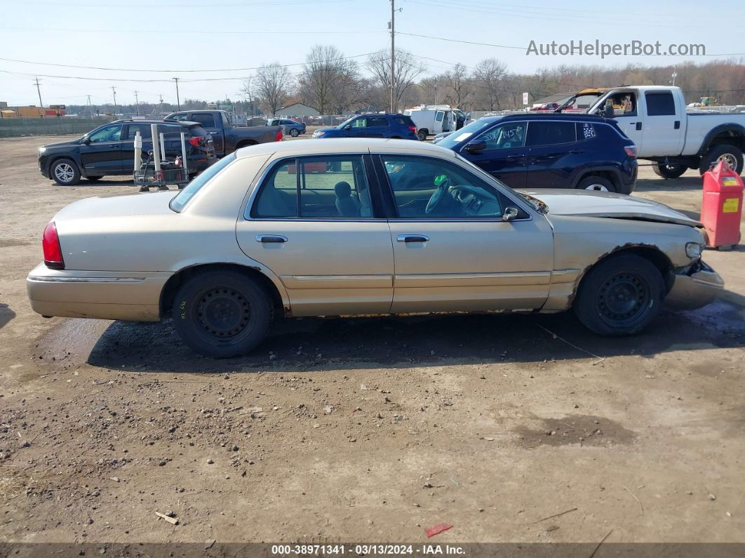 2000 Mercury Grand Marquis Gs Золотой vin: 2MEFM74W6YX649464