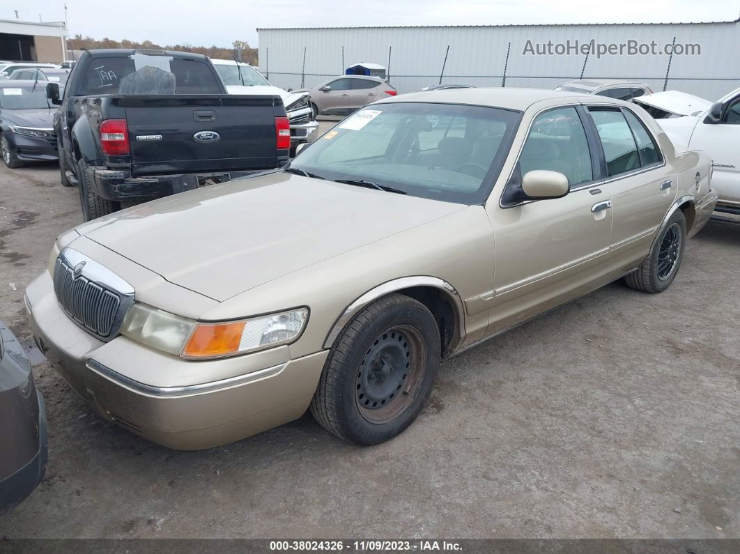 2000 Mercury Grand Marquis Gs Beige vin: 2MEFM74W6YX713602