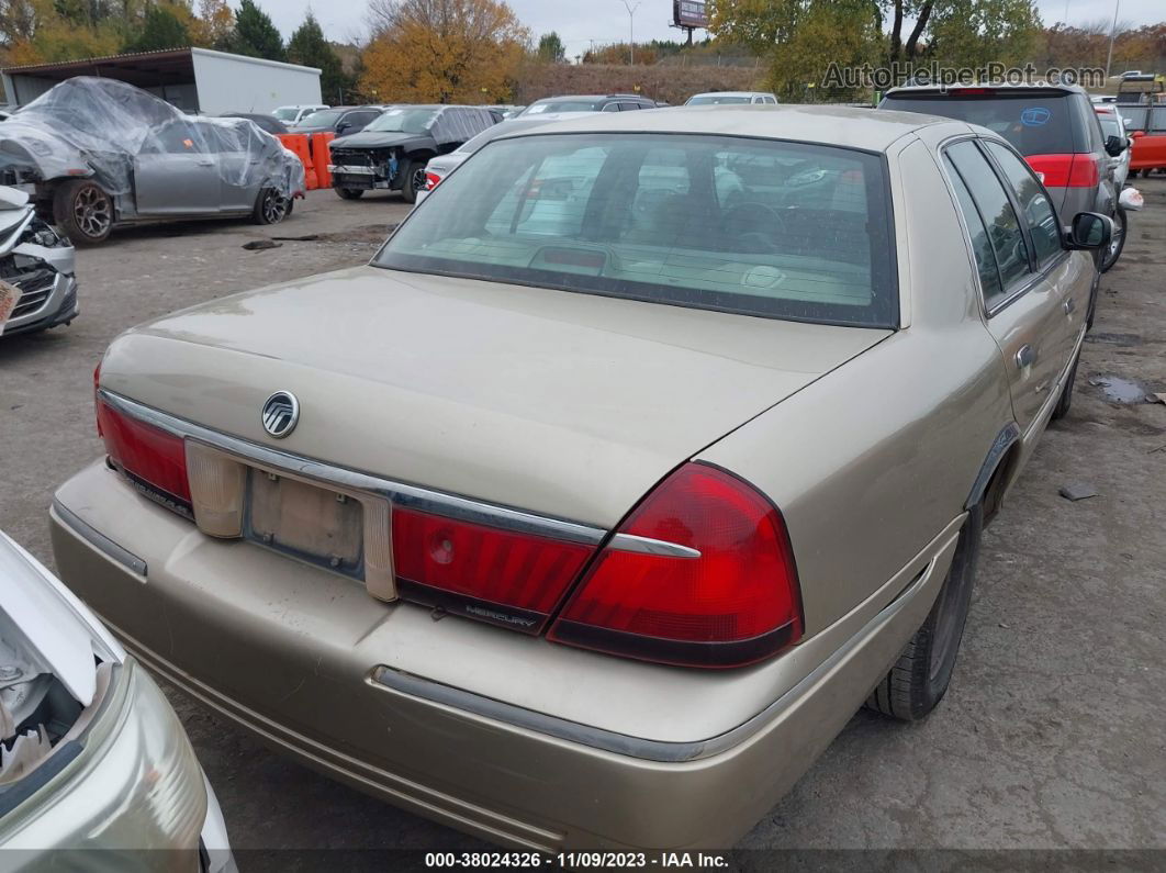 2000 Mercury Grand Marquis Gs Beige vin: 2MEFM74W6YX713602