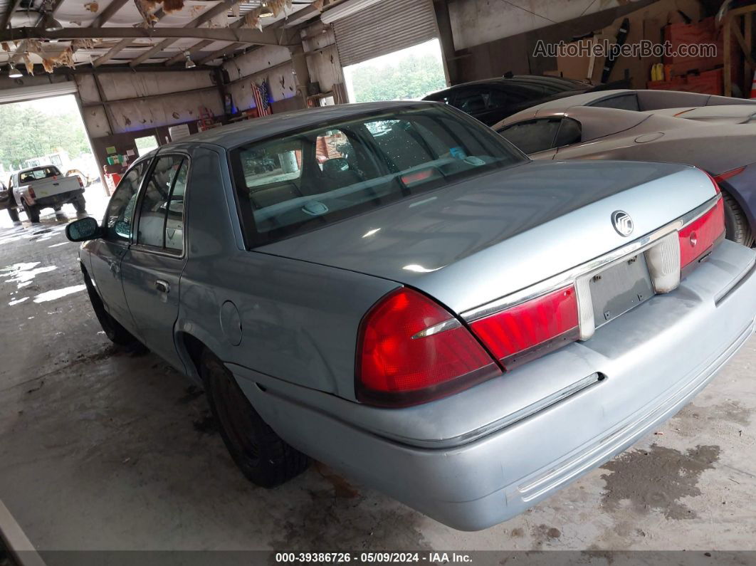 2000 Mercury Grand Marquis Gs Light Blue vin: 2MEFM74W6YX734322