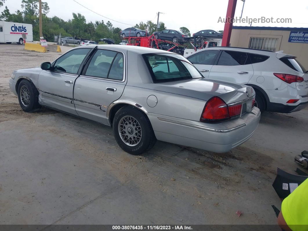 2000 Mercury Grand Marquis Gs Gray vin: 2MEFM74W7YX607143