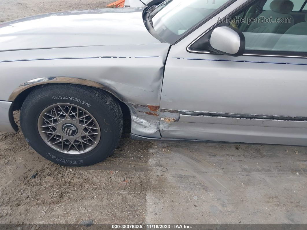 2000 Mercury Grand Marquis Gs Gray vin: 2MEFM74W7YX607143