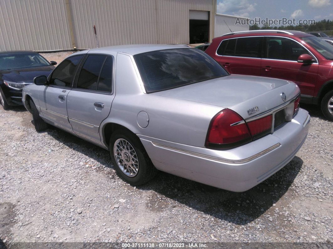 2000 Mercury Grand Marquis Gs Silver vin: 2MEFM74W7YX722275