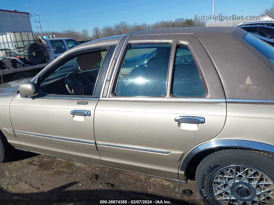 2000 Mercury Grand Marquis Gs Gold vin: 2MEFM74W9YX602414