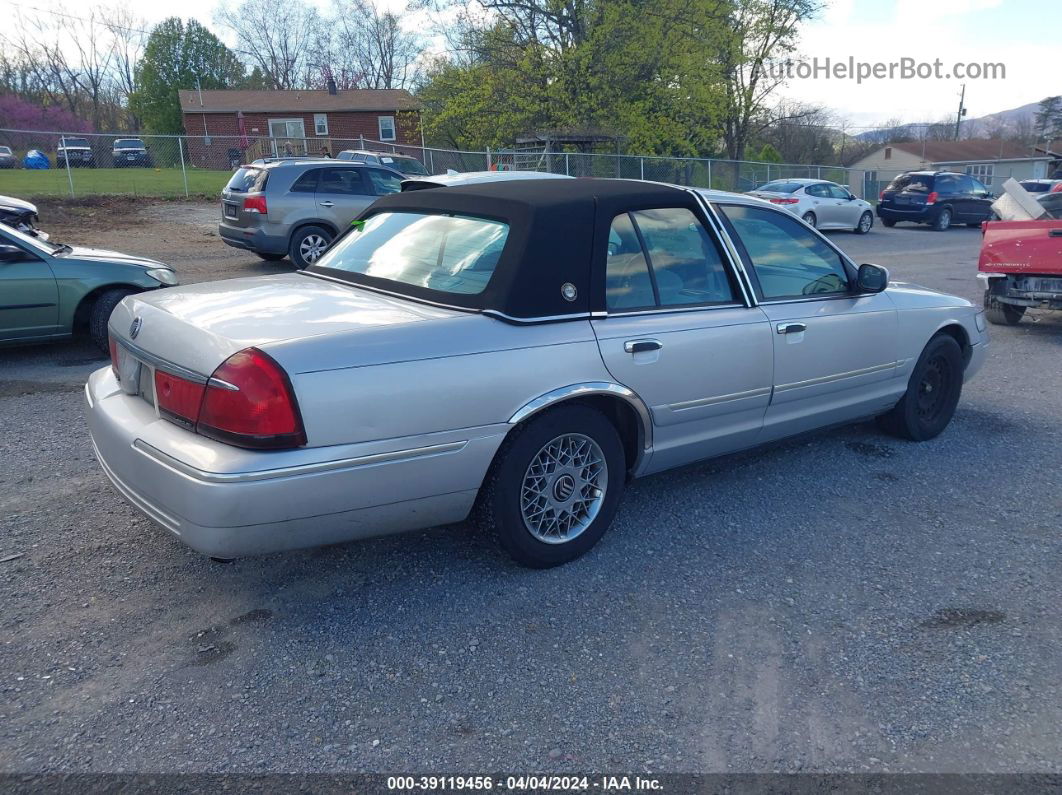 2000 Mercury Grand Marquis Gs Silver vin: 2MEFM74W9YX644243