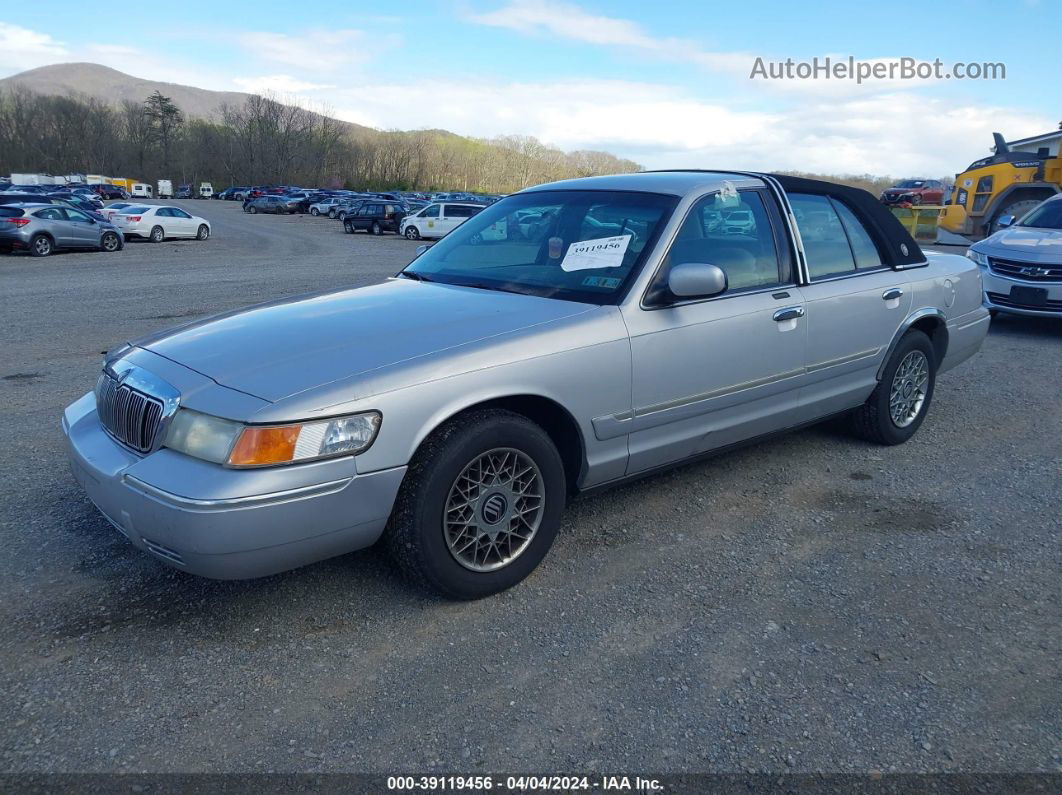 2000 Mercury Grand Marquis Gs Silver vin: 2MEFM74W9YX644243