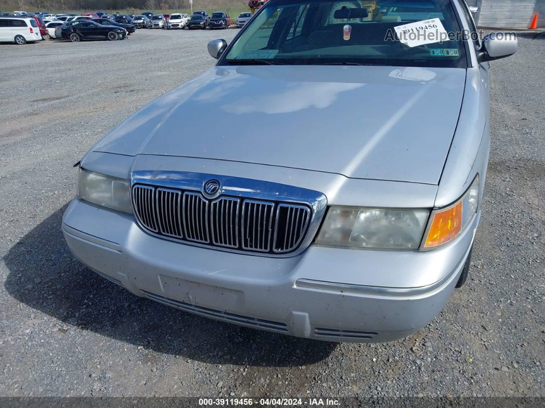 2000 Mercury Grand Marquis Gs Silver vin: 2MEFM74W9YX644243