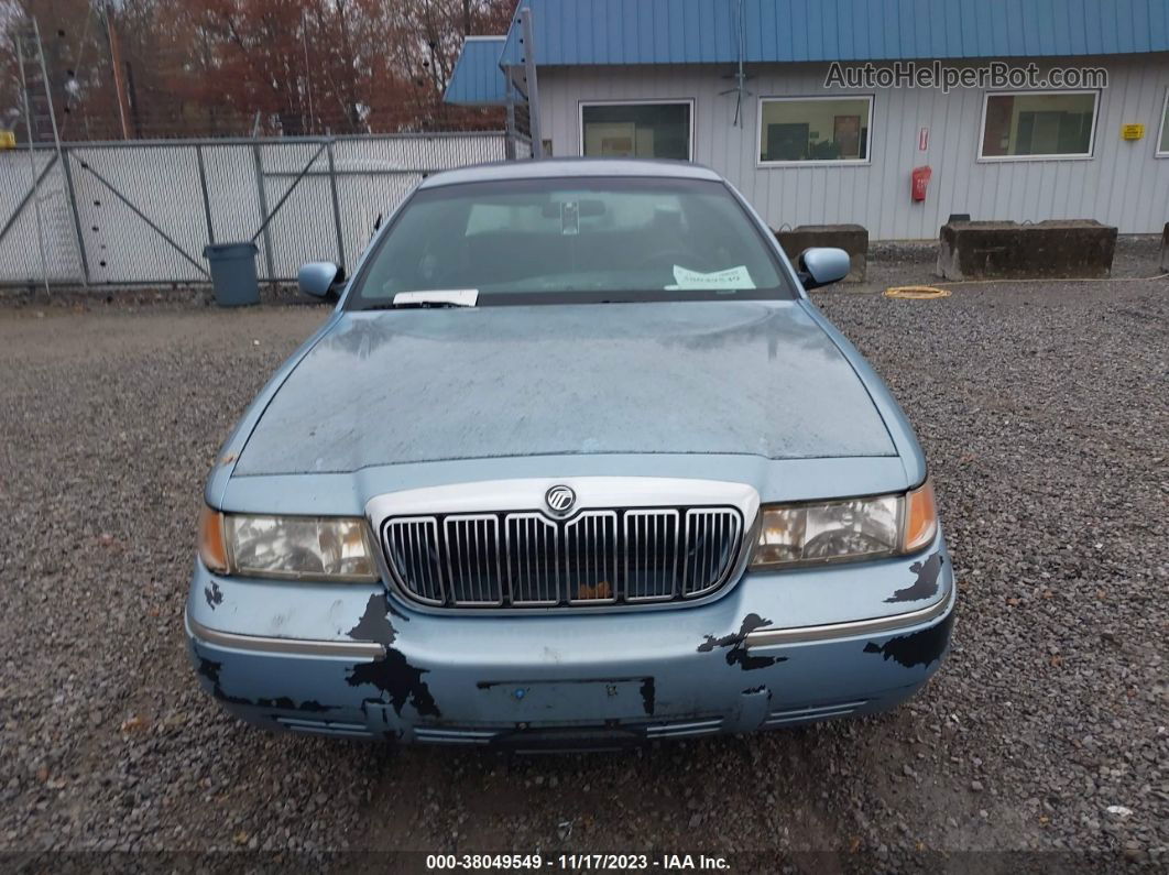 2000 Mercury Grand Marquis Gs Light Blue vin: 2MEFM74W9YX669885