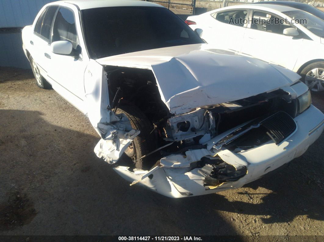 2000 Mercury Grand Marquis Gs White vin: 2MEFM74WXYX677400