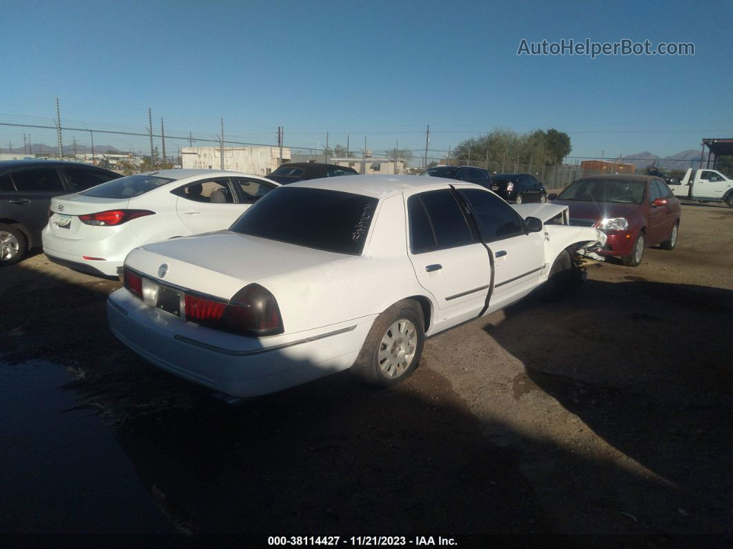 2000 Mercury Grand Marquis Gs White vin: 2MEFM74WXYX677400