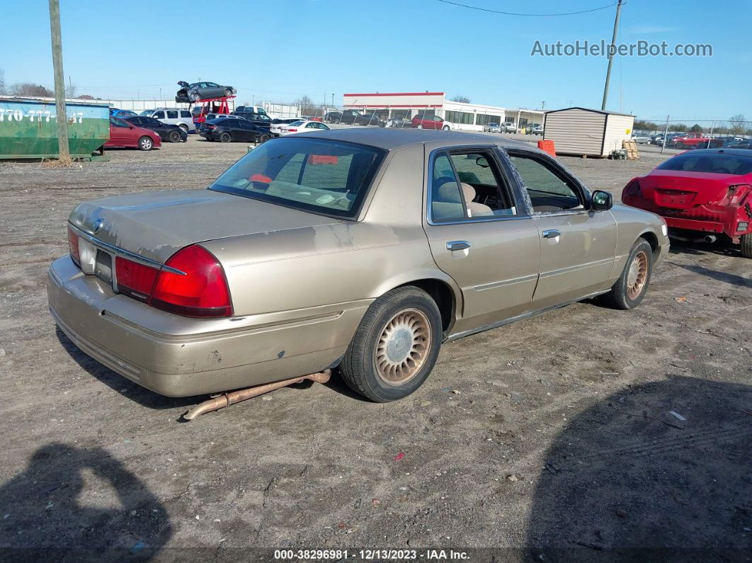 2000 Mercury Grand Marquis Ls Gold vin: 2MEFM75W0YX684905